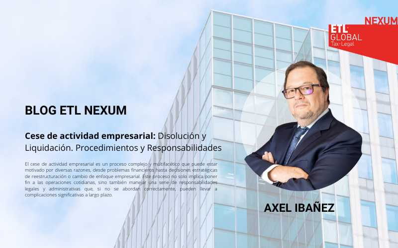 Cese de actividad empresarial